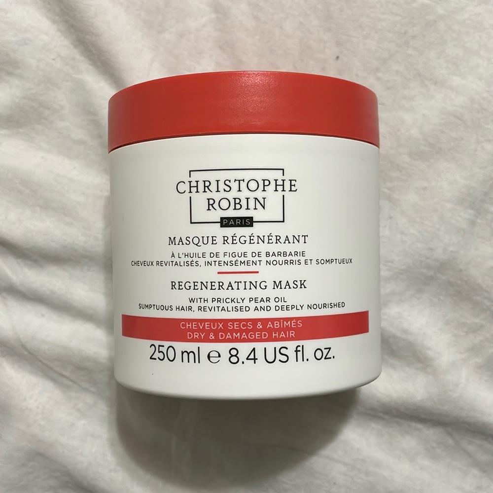 BNIB Christophe Robin regenerating hair mask 250 mL